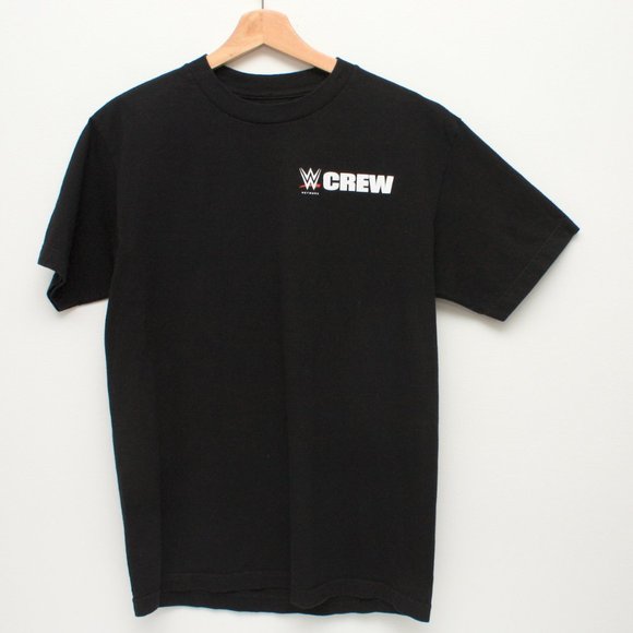 WWE Wrestlemania 2016 Crew T Shirt Black Medium Size - Picture 3 of 6